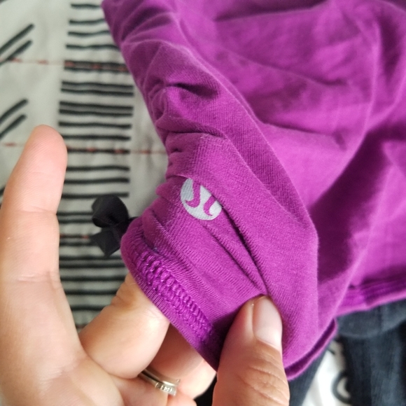 Lululemon Ruched Ribbed Fold Over Leggings 4 - Picture 8 of 12